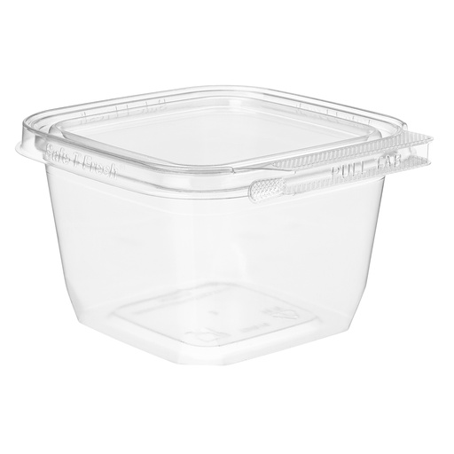 [TS4016] Temper resistant Tub 16 oz. Square 276/cs #TS4016