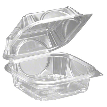 [VF8060] 6x6" clear sandwich box (330pcs/cs)