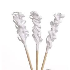 [112.31] Pick "Hatelet" 9cm White Wood (250st/pak)