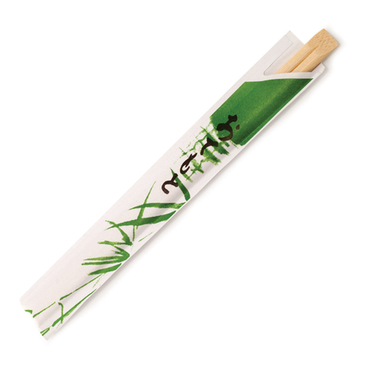 [112.41] Chopsticks / Houten eetstokjes 20cm (Natural Bamboe) 100/pk