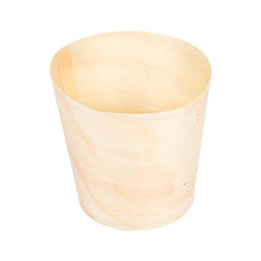 [181.11] Pine Bark Mini Cups 15ml 4,4 x 4,5cm Natural Wood (50st/pak)