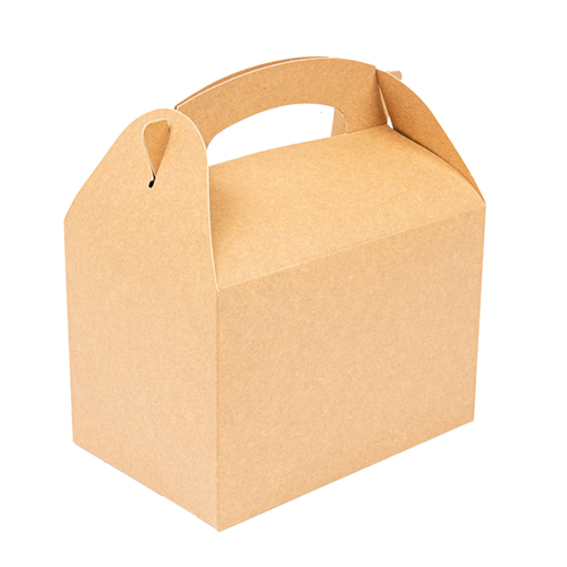 [233.51] Party Boxes 250 GSM 17x16x10cm Natural Kraft (50st/pak)