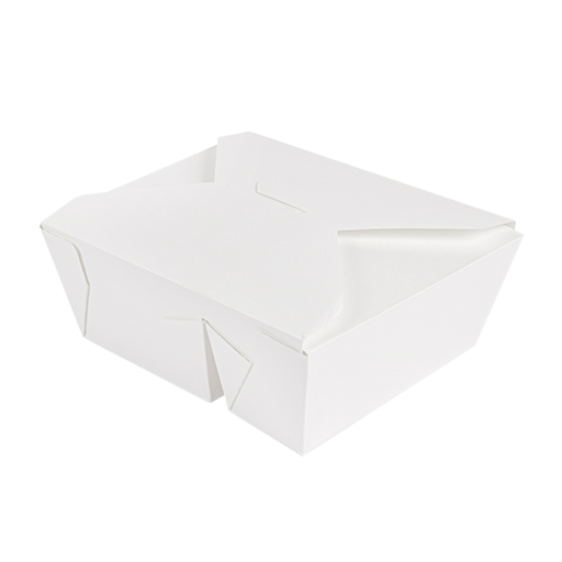 [258.51] American Boxes 2-comp. "The Pack" 900+450ml 15,2x12,1x6,5cm White (50st/pak)