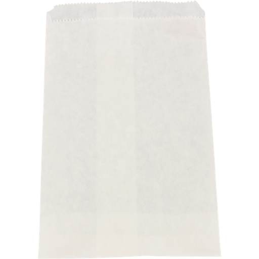 [260021] Luxe fournituren zakjes Wit (vlakke zakken) 10x16cm (1000/ds)