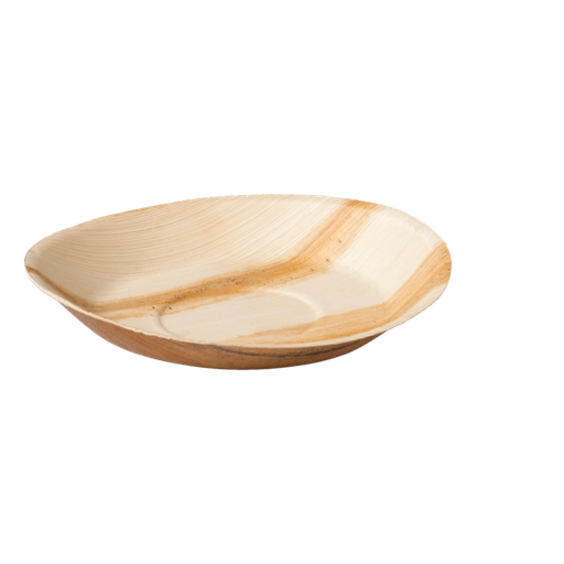 [437371] Biodore bordje / plate Jeeva Palm Leaf Rond 180mm (25st/pak)
