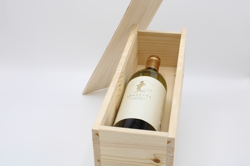 [4794571] 1 fles houten draagkist 12x10,5x35cm (per stuk)