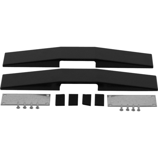 [506321] Papierafroller zwart voetsteunen set Legro