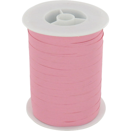 [710271] Krullint paper-look licht rose 7mm x 250mtr (per spoel)
