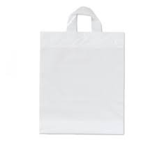 [820611] Sos Shopping Bag Clear 4x2.5x9.75x2 S82061 10st