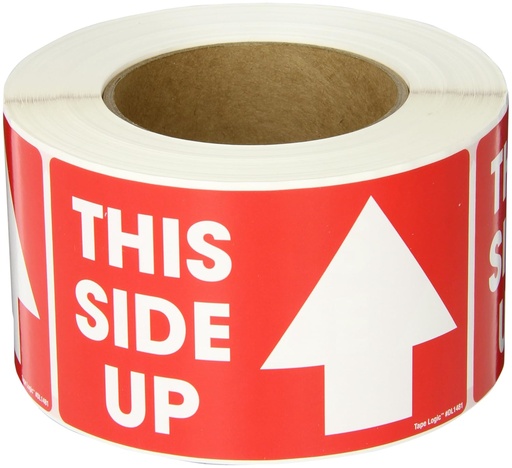 [DL1481] Labels/Stickers "This Side Up" 3x5"  500/rol