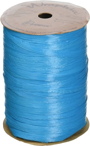 [50123] Wraphia Matte Aqua 100 yds A50123
