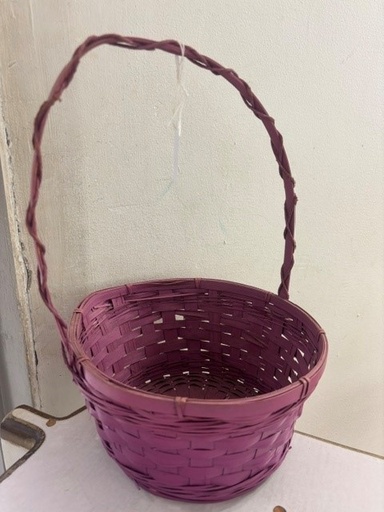 [5037/8SP] Mandwerk / Basket dia=8.5" Spring assorti colors