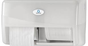 [509294] Qleaniq Toiletpapier Dispenser Wit (Geschikt voor toiletpapier 686506 zonder dop)