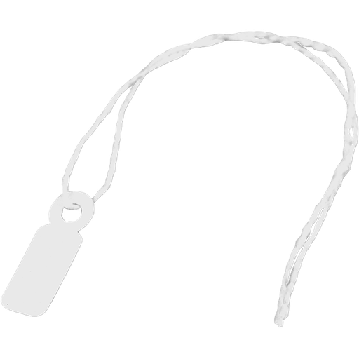 [534807] Hang etiket met koord rh. 382 / 7x19mm 1000st/ds