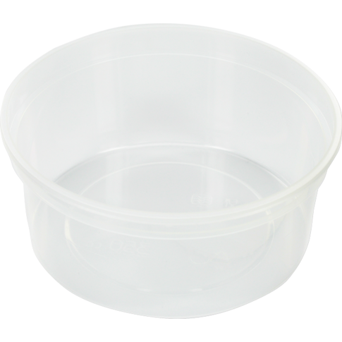 [623] Bak PS 731 met deksel  101/44 Transp. PAK 100 st/ds 250ml