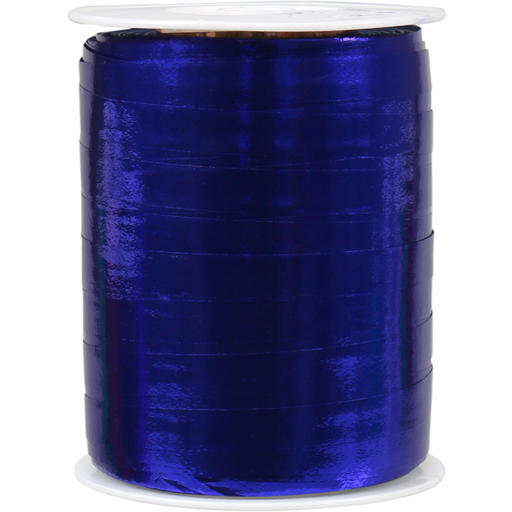 [710605] Curling Ribbon Metalic X-100 band ass. Blauw 5mm/500mtr