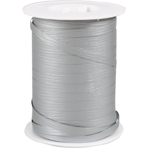 [710258] Krullint paper-look zilver 7,5mm x 250mtr (per spoel)
