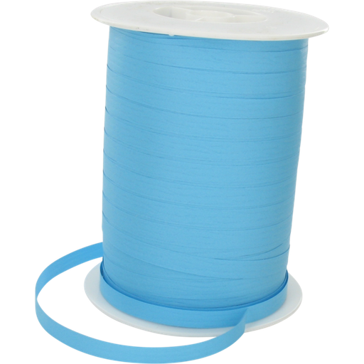 [710273] Krullint paper-look licht blauw 7mm x 250mtr (per spoel)