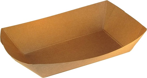[7155] Food Tray 5 LB Eco- Natural Kraft 500/cs