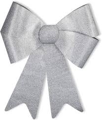 [777088] PVC strik klein Zilver per stuk