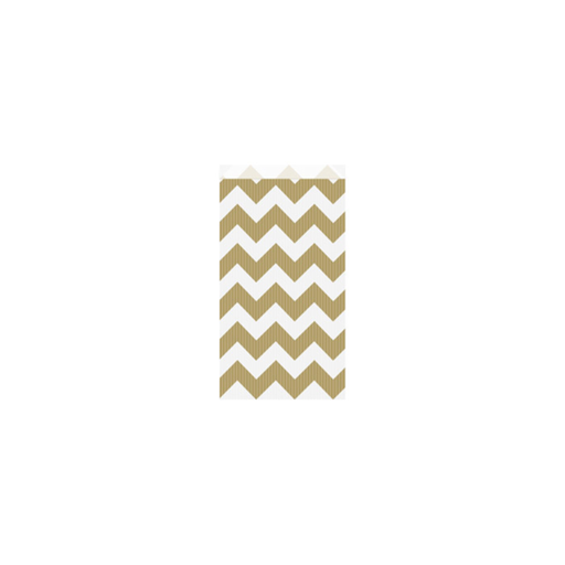 [803.32] Fornituren zak / Flat Bag 12+5x18cm Gold (250pcs/pc)