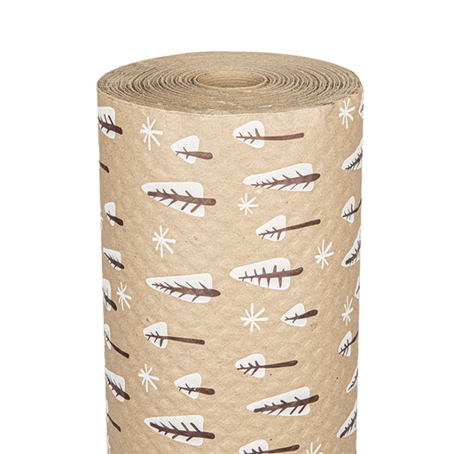 [804.70] Feel Green Banquet Roll "Forest" 120cmx50m Brown cellulose (per rol)