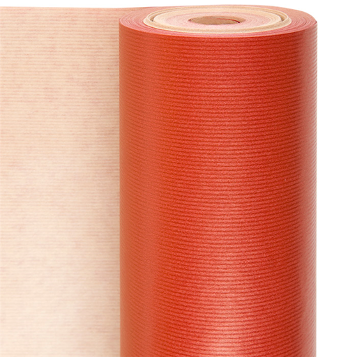 [809.56] Gift Wrap / Kadopapier Rood Kraft 70cm x 100m (60gr) per rol