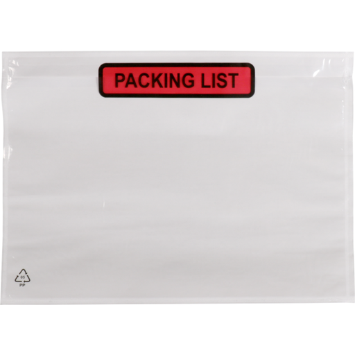 [923817] Zelfklevend envelop Paklijst A5 235x175mm 1000st/ds C5