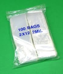 [AM212] LDPE Bag 2x12"  5000 pcs/cs