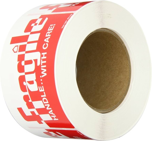 [DL1160] Stickers "Fragile" / Handle with Care /   500 st/roll