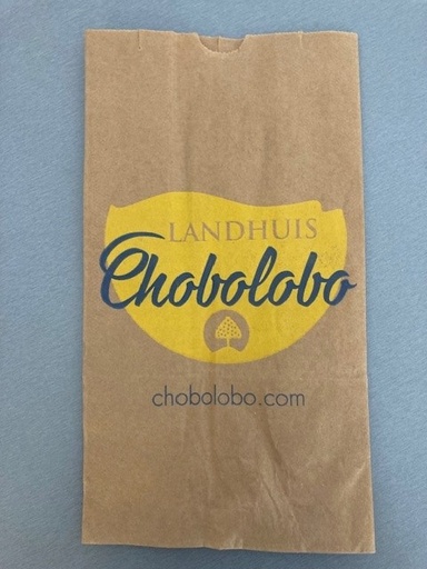 [LCHL6lb] Kraft Paper Bag 6lbs / Custom Printed "Chobolobo" (2000st/pak)