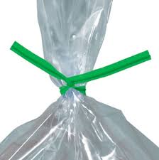 [PLT7G] Plastic Twist Ties: 7"x5/32" Green (2000 stuks/doos)