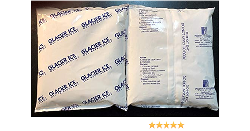 [PP8] Refrigerant Gel Packs / Koel Elementen 6-1/2"x4"x3/4" (72st/doos)