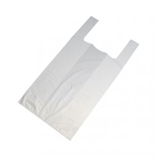 [120300500] Groenten/Fruit Hdpe knoopzak transparant / gemakzak op rol  (20 rollen a 200 zakken/doos)