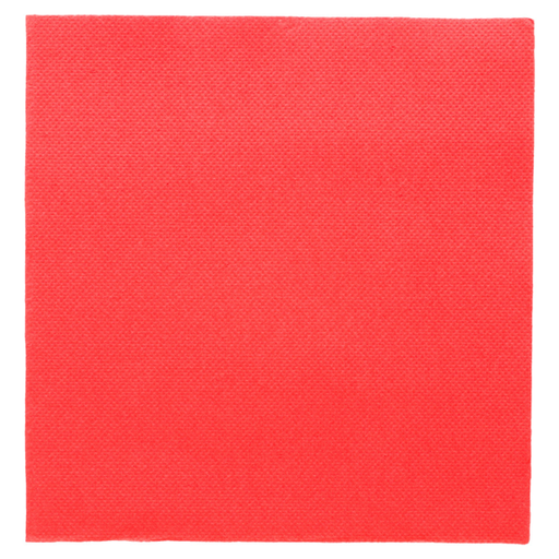 [166.42] Ecolabel Napkins Double Point 18GSM 33x33cm Red (1200st/doos)