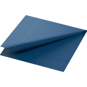[168384] Napkins 2-Ply Cocktail Darkblue 24x24cm (8x300st/ds)