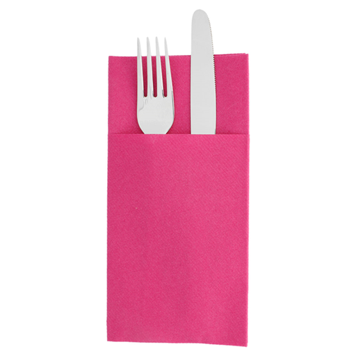 [191.33] Napkins Airlaid "Kangaroo" 1/8-fold Fuchsia 40x40cm..(14x50pcs/cs)