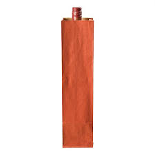 [269700] Fleszakken Blokbodem Rood 10x8x41cm 250st/cs