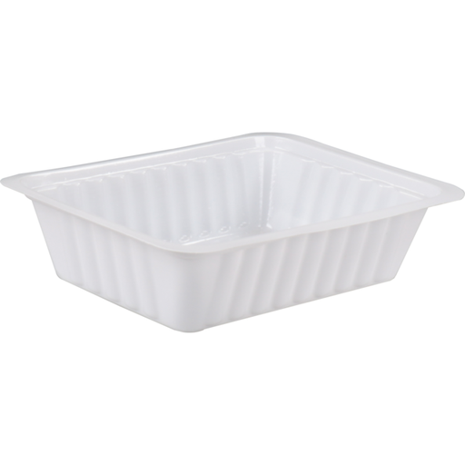 [441100] Fritesbakje A7 Kaassuffle/Kroket Wit 2000st/ds 121x93x31mm