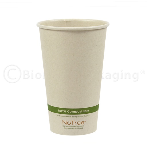 [CUSU16C] 16oz NoTree paper hot cup (1000st/doos)