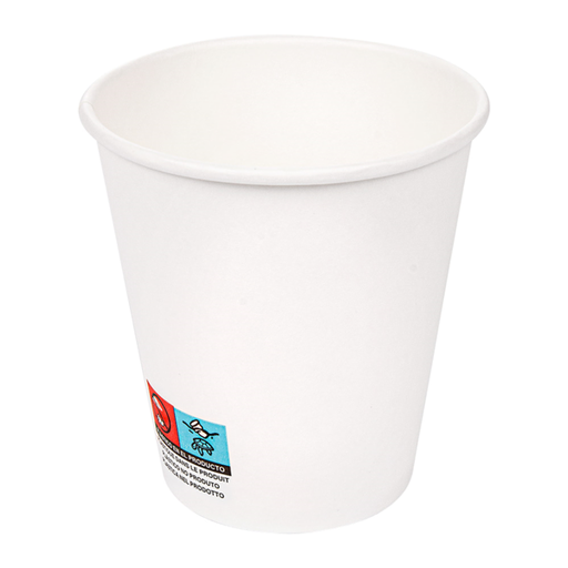 [254.22] Coffee cups Single Wall White 300ml - 10oz (50pcs/pack)
