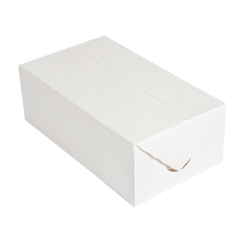 [256.68] The Pack Take Away Boxes 13x23x8cm White (50pcs/pack)