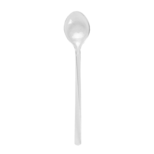[130.20] Reusable Mini Spoons for appetisers 10,5cm Clear PS (200st/pak)
