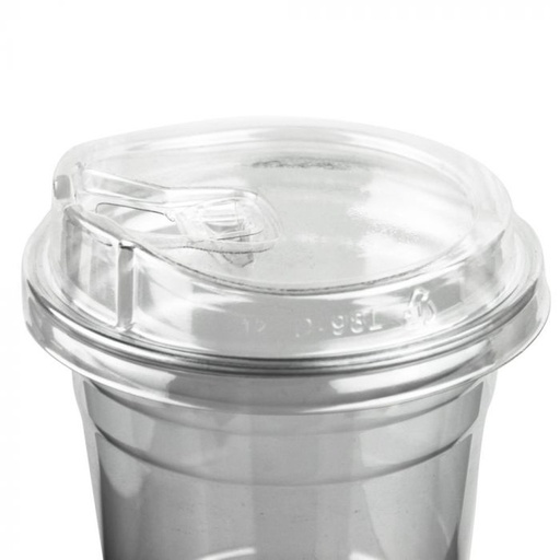 [CP98-SL1] 98mm PET Reclosable Sip Lid (50st/sleeve)