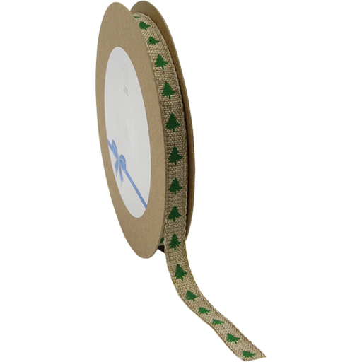 [890328] Lint Jute Kerstboom Bruin/Groen 10mm x 15mtr (spoel)