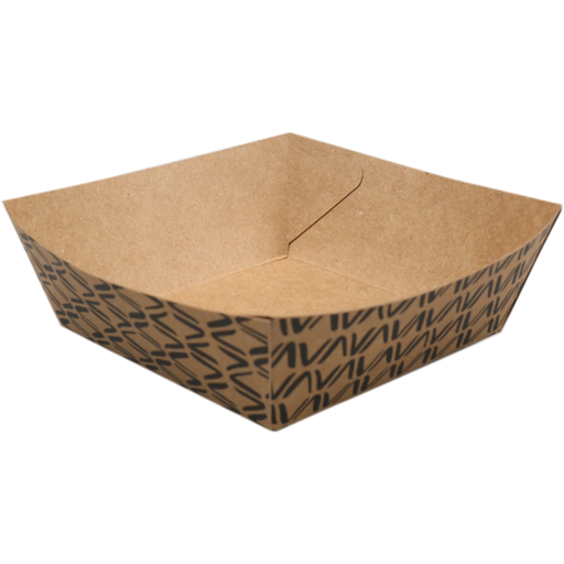 [173006] Mini conisch bakje vierkant 80x80x35mm (50st/pak)