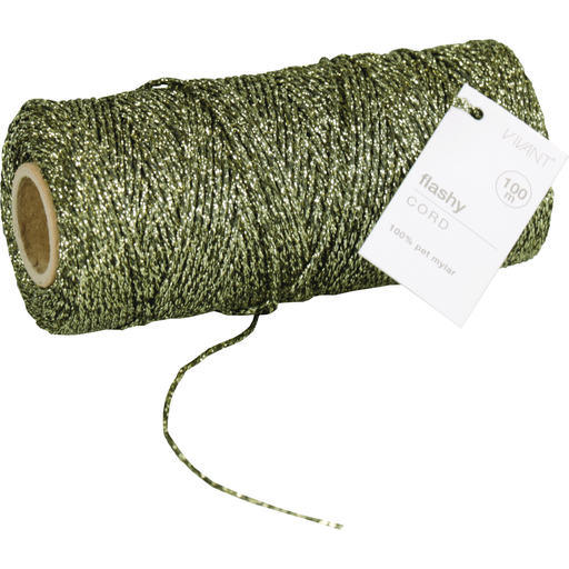 [890336] Koord Flashy Groen 100ml (diam. 1,5mm) / per rol