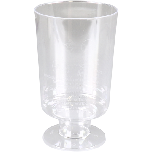 [6001701] Wijnglas op voet glashelder 150ml (12st/pak)