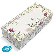 [7430301] Stoldoos "Floral" 34x16x8cm (25st/pak)