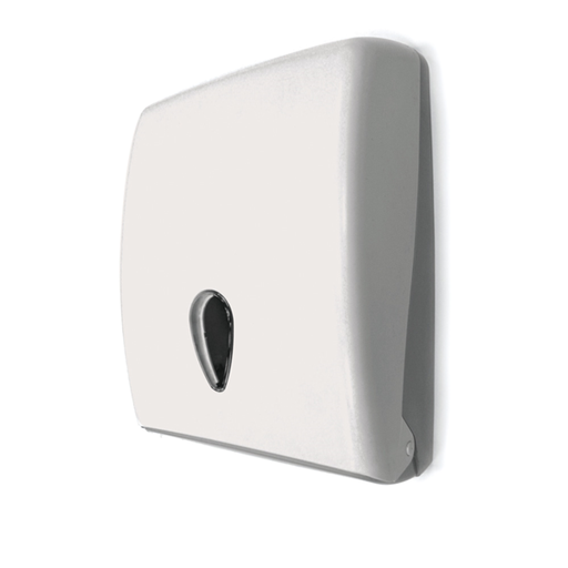 [160.62] Handtowel dispenser 27,7x13x37cm White (per stuk)